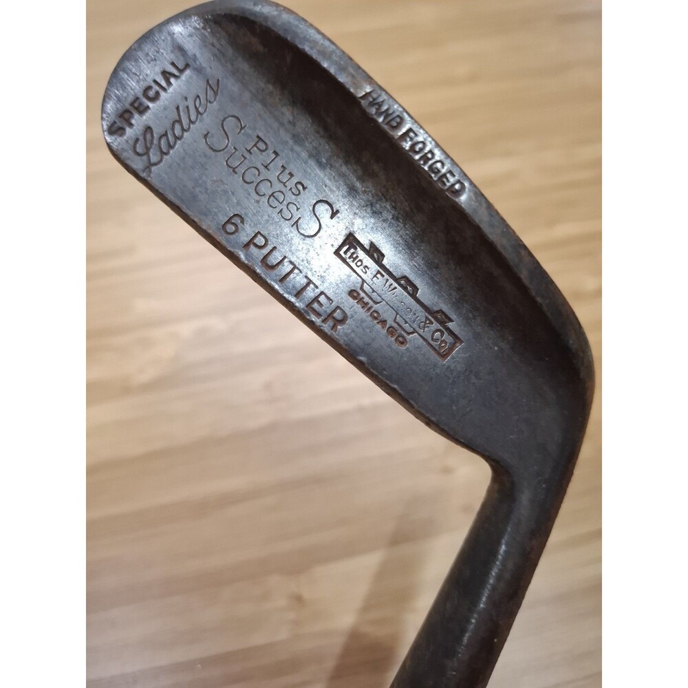 Antique Wilson Success Special #6 Ladies Putter 35" Wood Hickory Shaft 1920s